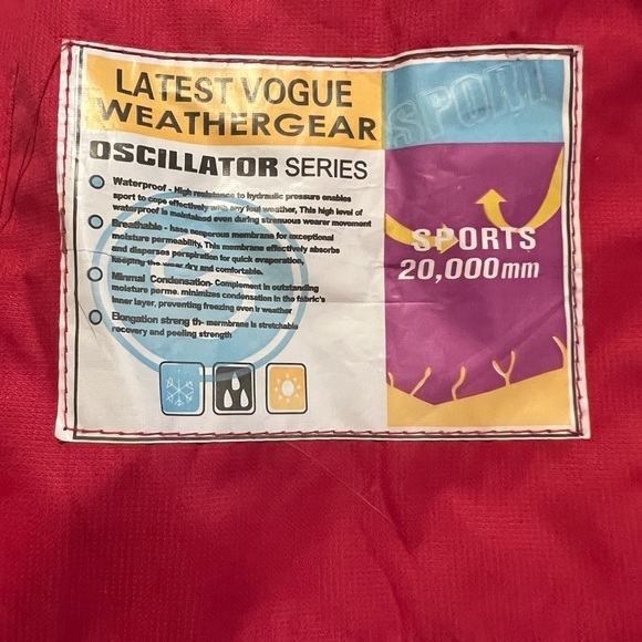 Outdoor Diamond Candy gore-tex pink and purple medium weight jacket with hood - Picture 10 of 12